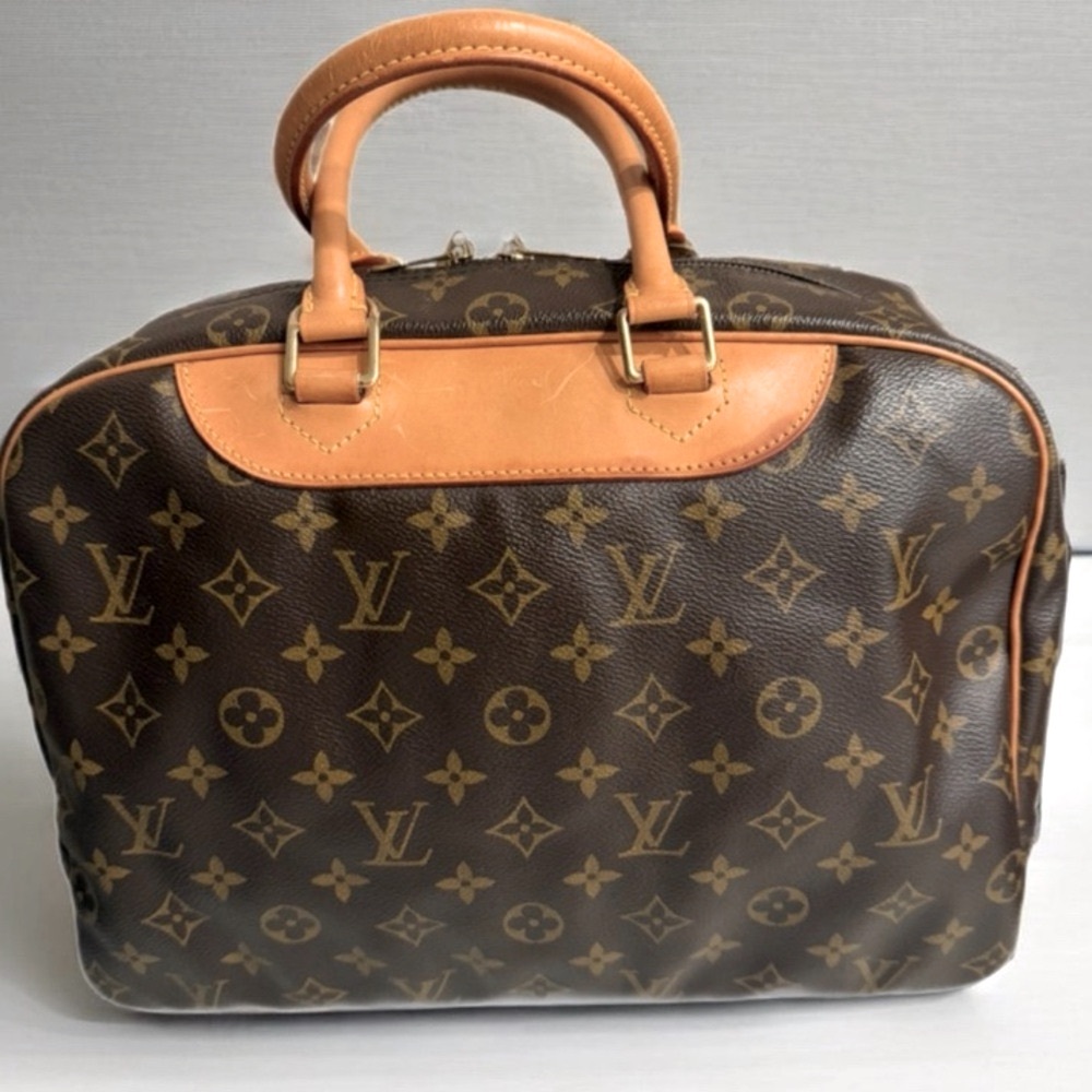 Louis Vuitton Vintage Monogram Canvas Deauville Bag - Rank B+ - Picture 9 of 14